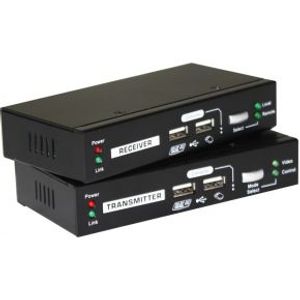 LevelOne KVM-9036 KVM-extender Zender en ontvanger