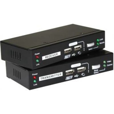LevelOne KVM-9036 KVM-extender Zender en ontvanger