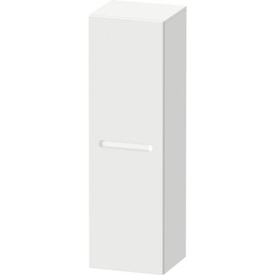 Badmeubel Kast Duravit No.1 Halfhoge Kast Met 1 deur Delen 40x132x36cm Links Wit