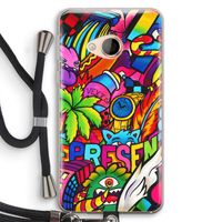 Represent: HTC U Play Transparant Hoesje met koord