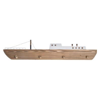 Wandkapstok DKD Home Decor 91 x 8,5 x 20 cm Natuurlijk Hout Barco