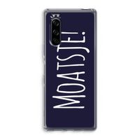 Moatsje!: Sony Xperia 5 Transparant Hoesje
