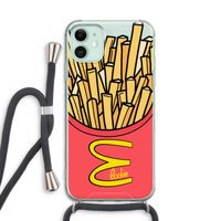 McElodie: iPhone 11 Transparant Hoesje met koord
