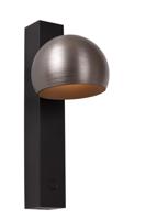 Lucide ESFERA - Wandlamp - LED Dimb. - 1x9W 2700K - Grijs ijzer | Premium