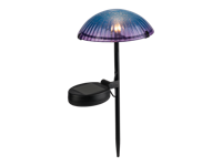 LIVARNO home Solar LED-paddenstoel (Blauw)