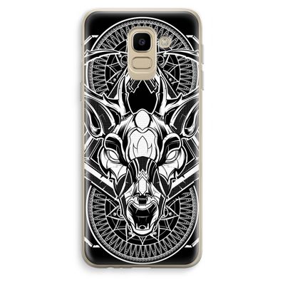 Oh Deer: Samsung Galaxy J6 (2018) Transparant Hoesje