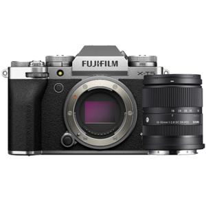 Fujifilm X-T5 zilver + Sigma 18-50mm F/2.8 DC DN Contemporary Fujifilm X