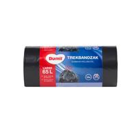 Dumil afvalzakken met trekband 65l 15 stuks