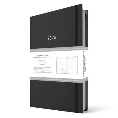 Thuiswerkagenda 2026 A5 Zwart