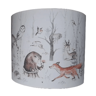 Designed4Kids wandlamp dieren in het bos