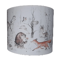 Designed4Kids wandlamp dieren in het bos
