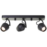 Brilliant 2-lichts opbouwspotVertino zwart - G06716/86