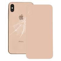 Glazen batterij back cover voor iPhone XS (goud)