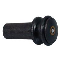 Boston 334-E Ebbenhouten Eindpin Westerngitaar met Parelmoer Oog en Gouden Ring