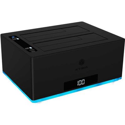 ICY BOX Docking & ClonStation for 2x HDD/SSD (IB-127CL-U3) dockingstation
