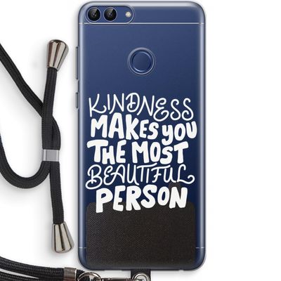 The prettiest: Huawei P Smart (2018) Transparant Hoesje met koord