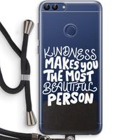 The prettiest: Huawei P Smart (2018) Transparant Hoesje met koord