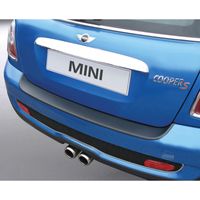 Bumper beschermer passend voor BMW Mini Cooper 2006- Zwart GRRBP102