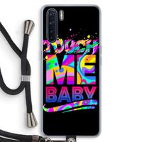 Touch Me: Oppo A91 Transparant Hoesje met koord