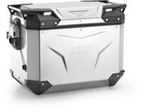 GIVI OBKEV48 Trekker Outback EVO Smart, Topkoffers en zijkoffers voor de moto, Aluminium Rechts 48l
