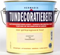 Tuindecoratiebeits 765 dover wit 2500 ml - Hermadix