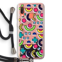 8-bit N°6: Samsung Galaxy A20e Transparant Hoesje met koord