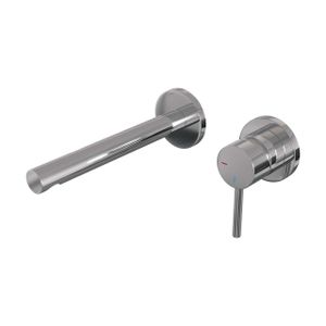 Brauer Chrome Edition Wastafelmengkraan inbouw - rechte uitloop links - hendel lang smal - model A 1 - chroom 5-CE-004-S2-65