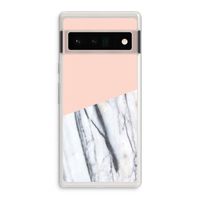 A touch of peach: Google Pixel 6 Pro Transparant Hoesje