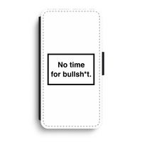 No time: iPhone XR Flip Hoesje