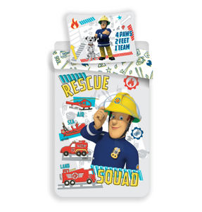 Fireman Sam Peuter dekbedovertrek - Rescue Squad