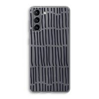 Moroccan stripes: Samsung Galaxy S21 Transparant Hoesje