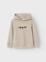 Name it winter sweater jongens - taupe - NkmPbrosan