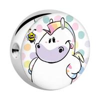 Balletje voor Ball Closure Ring met Chubby Unicorn Design Chirurgisch staal 316L Balletjes, staafjes en meer