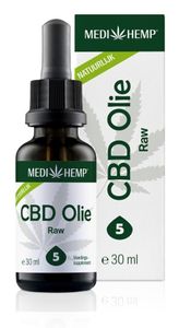 MediHemp CBD Olie Raw 5%