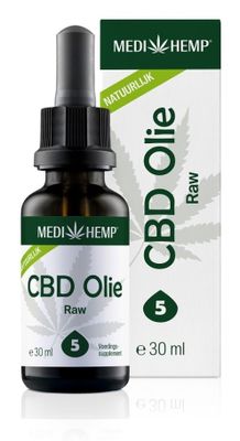 MediHemp CBD Olie Raw 5%