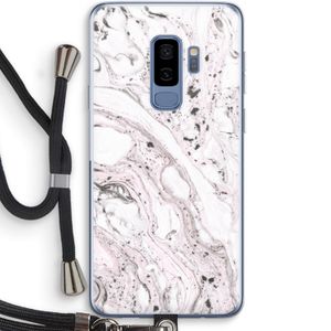Mengelmoes: Samsung Galaxy S9 Plus Transparant Hoesje met koord