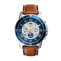 Fossil Grant ME3140 zilveren roestvrijstalen automatische dresswatch voor heren