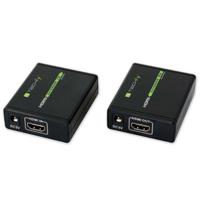 Techly IDATA EXT-E70 audio/video extender AV-zender & ontvanger Zwart