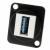 Devine USBDF 3.0 ANG USB 3.0 chassisdeel haaks