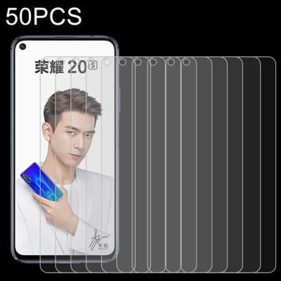 Voor Huawei Honor 20s 50 stuks 0.26 mm 9H 2.5 D gehard glas film