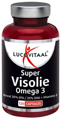 Lucovitaal Voedingssupplementen Capsules Super Visolie Omega 3 120Cap