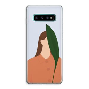 Leaf: Samsung Galaxy S10 Plus Transparant Hoesje