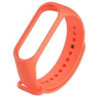 Armband horloge Silicone rubber polsbandje polsband riem vervanging voor Xiaomi mi band 3 (oranje)