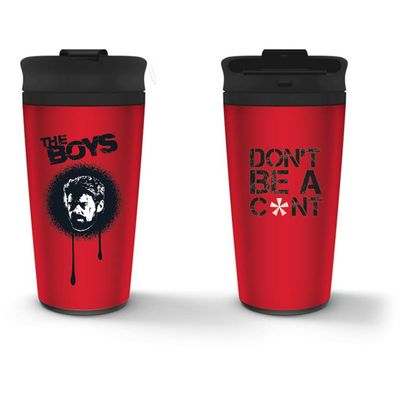 The Boys: C-Word Stencil Metal Travel Mug