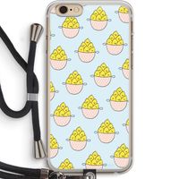 Citroenen: iPhone 6 PLUS / 6S PLUS Transparant Hoesje met koord