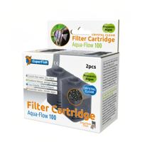 Superfish Aquaflow 100/150 Crystal Clear Cartridge 2-Pack voor Heldere Aquaria