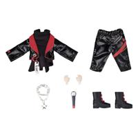 Original Character Accessories For Nendoroid Doll Figures Outfit Set: Idol Outfit - Boy (Deep Red)