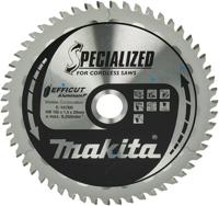 Makita Accessoires e-16760 | afkort- en cirkelzaagblad | aluminium | efficut | 165x20mm | 54t - e-16760