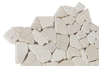 Muster Mosaik weiß