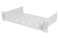 Digitus DN-10 TRAY-1 10 inch Apparaatbodem voor patchkast Vast inbouw Grijs-wit (RAL 7035) - thumbnail